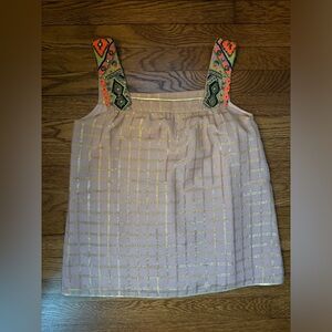 Vineet Bahl Top - Fun elaborate straps!